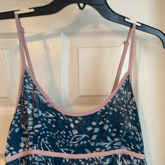 Love Stitch unique long flowy empire dress Size L - Picture 2 of 7